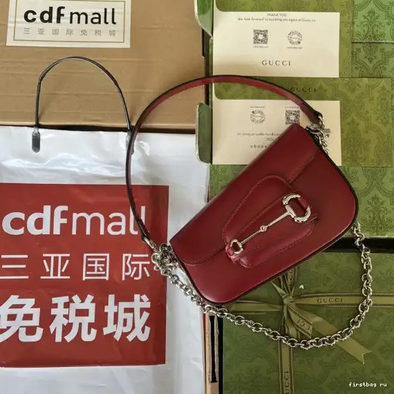 SHOULDER 1955 HORSEBIT GUCCI MINI BAG 0517